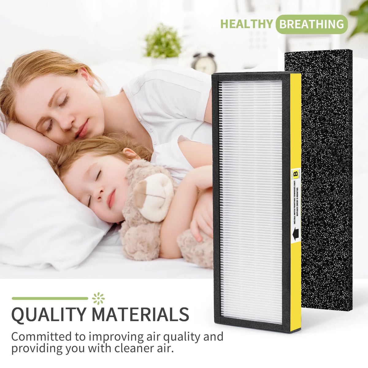 Germ AC4900CA 4*HEPA HEPA for AC4820 AC4825E B + Filter Air Models Guardian 6*Pre-Filters DAJDAH Replacement FLT4825 Purifier Replacement Filter |