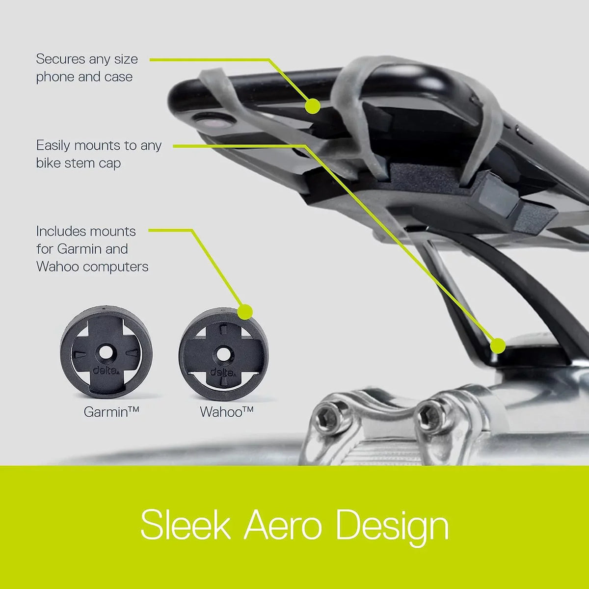 to Adjusts Any Phone - & Accessible - Phone Bike iPhone Bicycle Xmount Cycle Bike Any Adult Fits Holder for by Phone Pro Mount Easily Accessories Delta or Handlebar Bikes